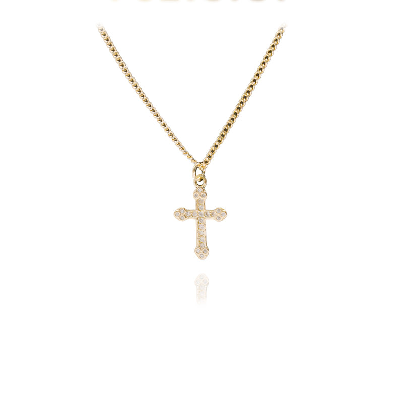 24k Gold Jewelry,Cross Heart Charm Choker Necklace For Women Dainty Layered Lip Chain Necklace Stainless Steel Trendy Jewelry